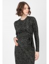 Vestido Midi Premamá Anudado