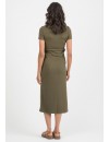 Vestido Midi Premamá y Lactancia Ribete