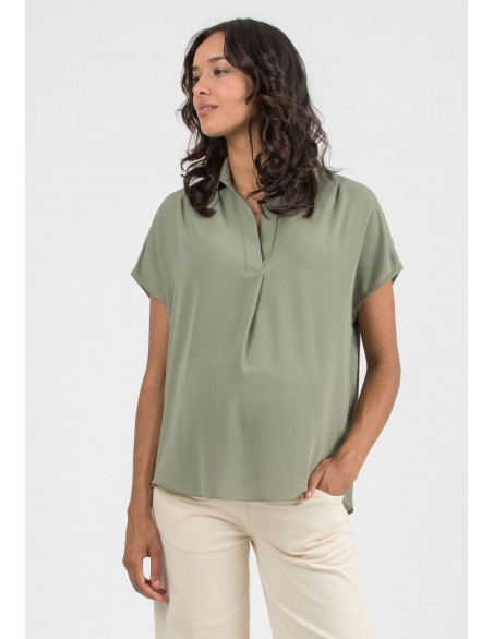 Blusa Premamá Kaki Over SM