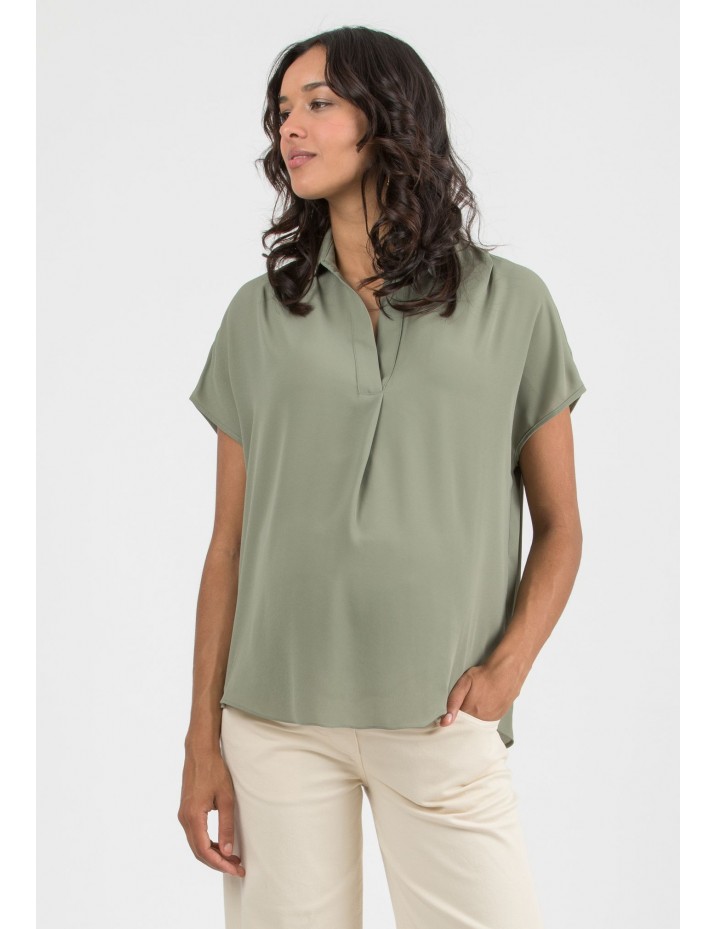 Blusa Premamá Kaki Over SM