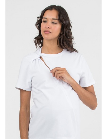 Camiseta Premamá y Lactancia Cremallera