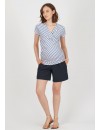 Short Premamá Tejido Fluido