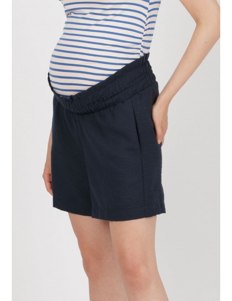 Short Premamá Tejido Fluido