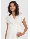 Blusa Premamá y Lactancia Lino