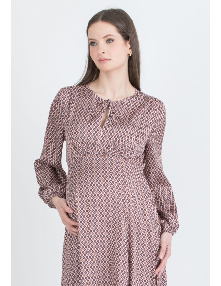 Vestido Fiesta Premamá y Lactancia Estampa