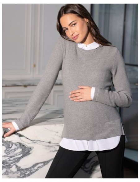 Jersey Premamá y Lactancia Camisero