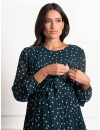 Vestido Premamá y Lactancia de Fiesta Lunar