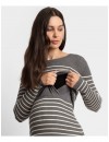 Vestido Premamá y Lactancia Canalé Rayas