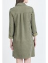 Vestido Premamá y Lactancia Camisero Micropana