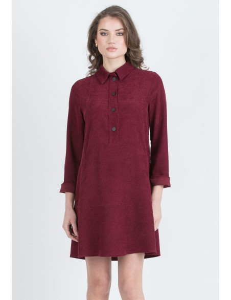 Vestido Premamá y Lactancia Camisero Micropana