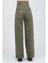 Pantalón Premamá Pana Corte Ancho