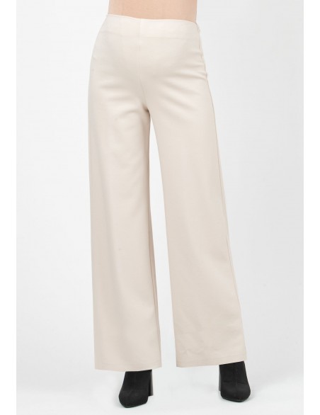 Pantalón Premamá Crema Diagonal