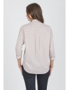 Camisa Premamá Rayas Oversize