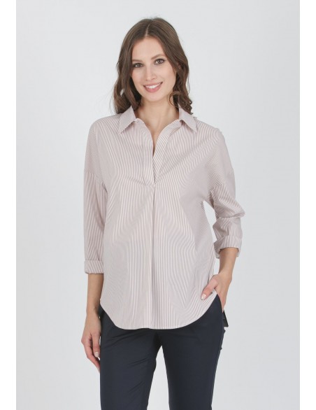 Camisa Premamá Rayas Oversize
