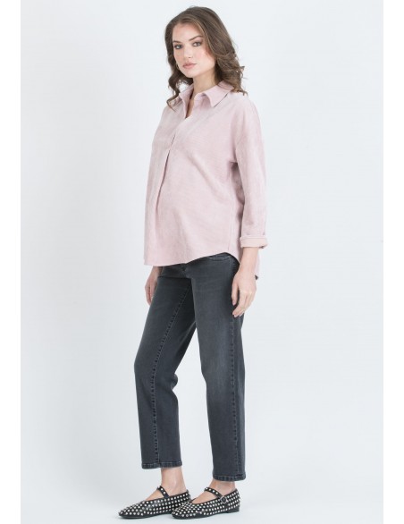 Camisa Premamá Pana Rosa Over