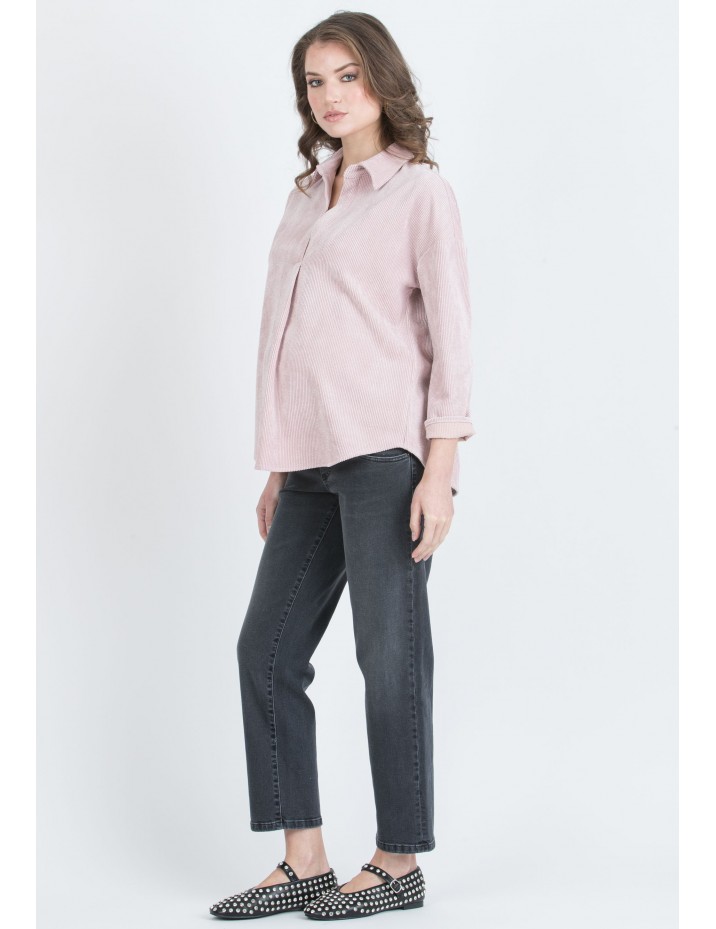 Camisa Premamá Pana Rosa Over