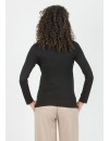 Camiseta Premamá y Lactancia Negra Basic