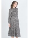 Vestido Premamá y Lactancia Camisero Estampado