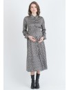 Vestido Premamá y Lactancia Camisero Estampado