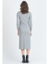 Vestido Premamá y Lactancia Canalé con Nudo Gris