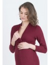 Vestido Premamá y Lactancia Canalé con Nudo