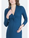 Vestido Premamá y Lactancia Canalé con Nudo