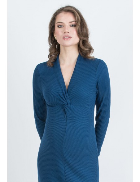 Vestido Premamá y Lactancia Canalé con Nudo