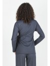 Blusa Premamá Milano Diagonal Nudo