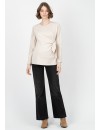 Blusa Premamá Milano Diagonal Nudo