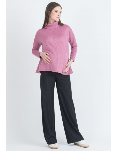 Jersey Premamá Cuadro CV Rosa