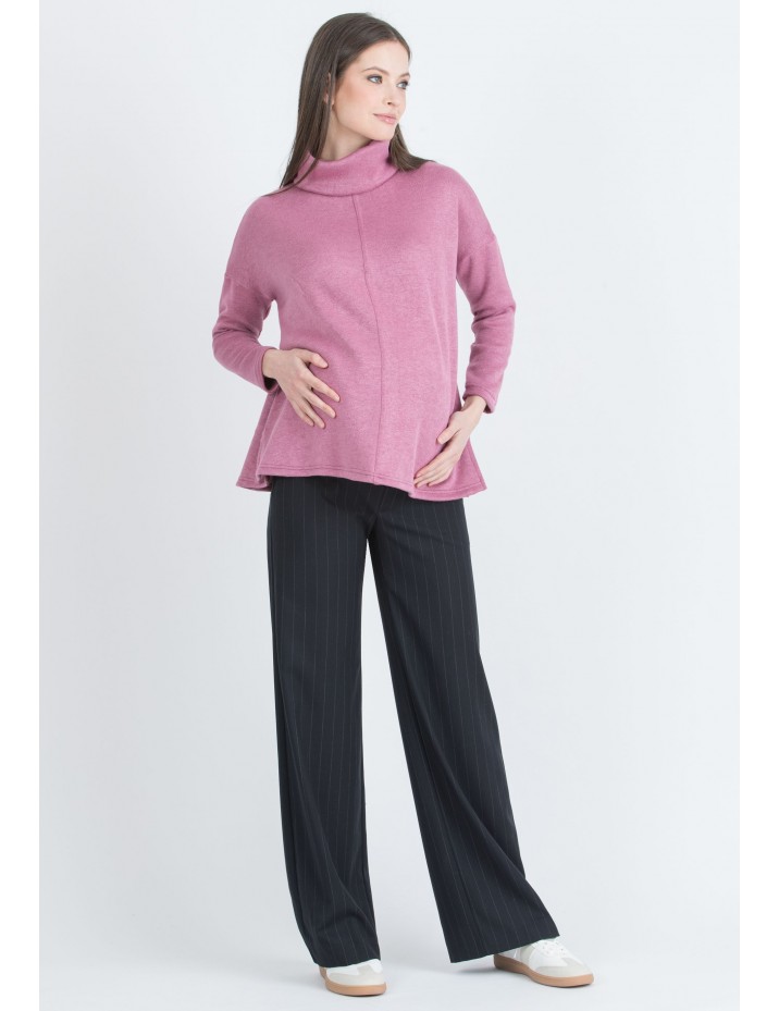 Jersey Premamá Cuadro CV Rosa