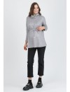 Jersey Premamá Cuadro CV Gris