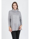 Jersey Premamá Cuadro CV Gris