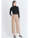 Pantalón Premamá Botones Beige