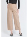Pantalón Premamá Botones Beige