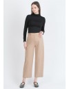 Pantalón Premamá Botones Beige