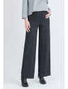 Pantalón Premamá Palazzo Rayas Gris