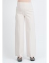 Pantalón Premamá Palazzo Rayas Crema