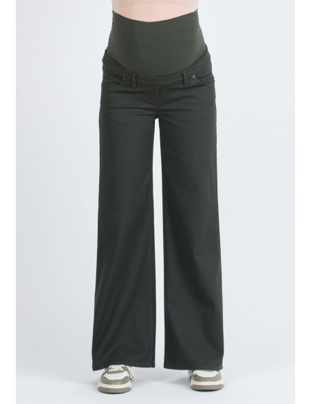 Jeans Premamá Elefante Verde Oscuro
