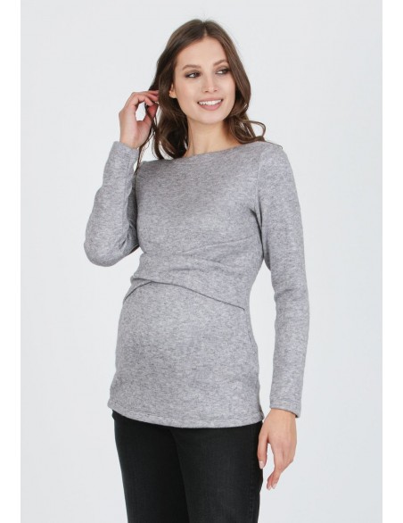 Jersey Premamá Cruz Gris