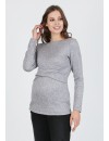 Jersey Premamá Cruz Gris