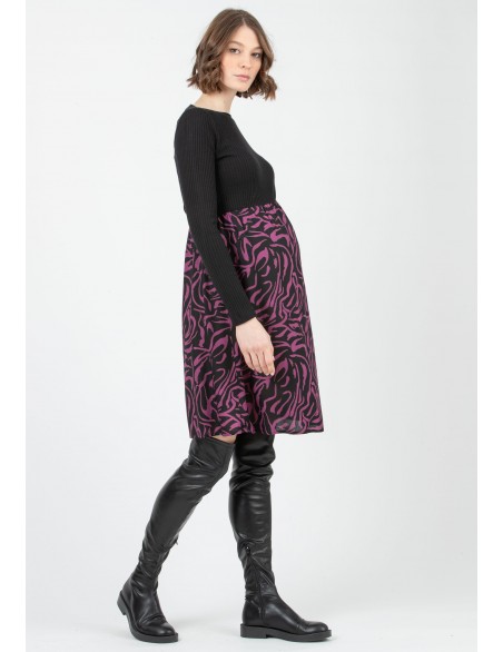 Vestido Premamá Combi Estampa