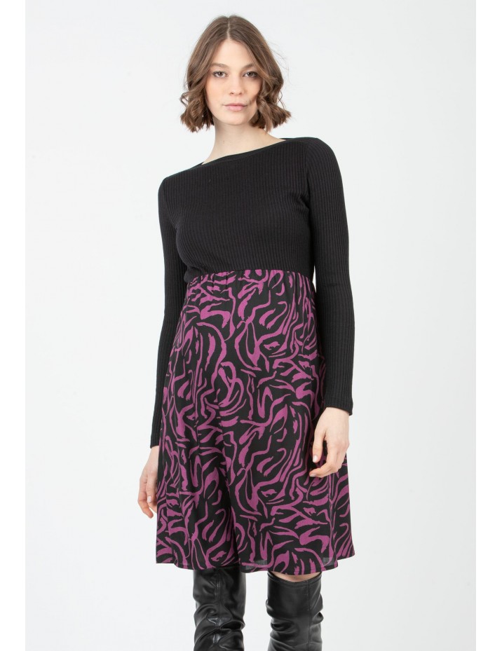 Vestido Premamá Combi Estampa