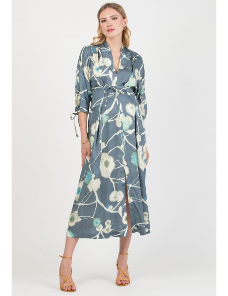 Vestido Fiesta Premamá Kimono