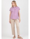 Blusa Lila Premamá Rayas SM