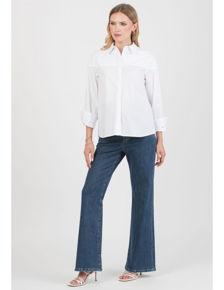 Camisa Premamá y Lactancia Botones