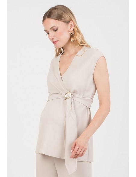 Blusa Premamá y Lactancia Aplique