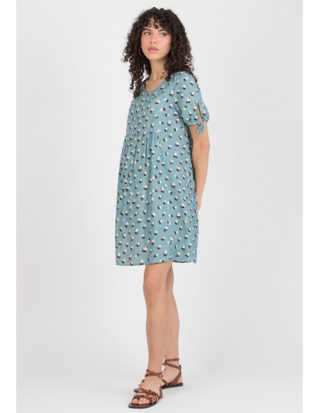 Vestido Premamá y Lactancia Estampa Visc