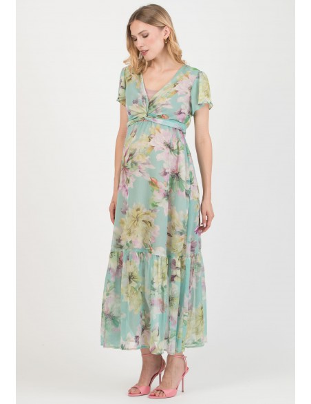 Vestido Premamá y Lactancia Fiesta Floral