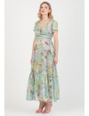 Vestido Premamá y Lactancia Fiesta Floral